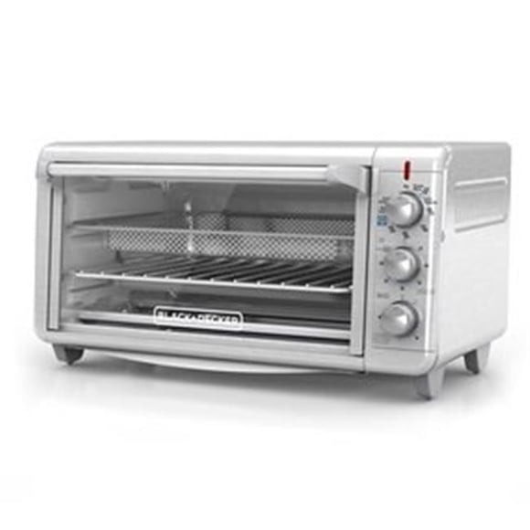 LTL Home Products Spectrum 1500W Extra Wide Crisp N Bake Air Fry Toaster Oven - Silver