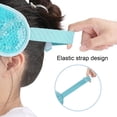 thumbnail image 3 of Hot Cold Gel Forehead Pack, Elastic Strap Adjustable Hot Cold Compress Forehead Pack Blue  for Adult for Heating Cooling, 3 of 8