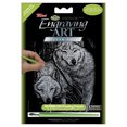 thumbnail image 1 of Royal & Langnickel(R) Silver Foil Engraving Art Kit 5"X7"-Prowling Friends, 1 of 2