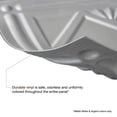 thumbnail image 3 of FASÄDE Ripple Decorative Vinyl Backsplash 15 sq ft Kit in Matte White, 3 of 6