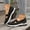 O-Black, variant on Rinsvye Women's Autumn and Winter Womens Shoes Casual Dress Bow Soft Soled Slip Women Dress Shoes Casual on Flat Heels and Casual Shoes Fleece Warm Shoes