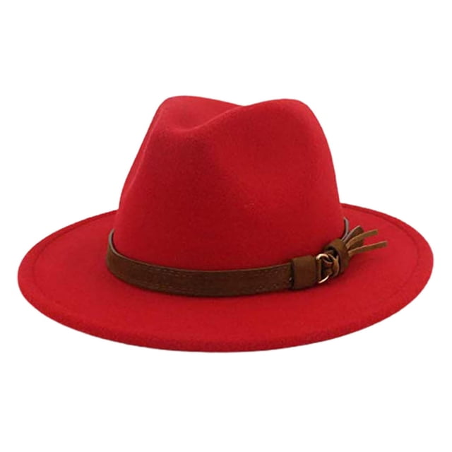 Fedora Chapeau Ajustable Respirant en Feutre Style Vintage pour Hommes Randonnée