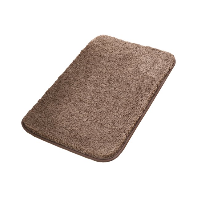 Thinsony Modern Bathroom Rug Soft And Comfortable For Luxurious Bath Experience Wide Application Bathroom Mat chestnut brown 40x60cm