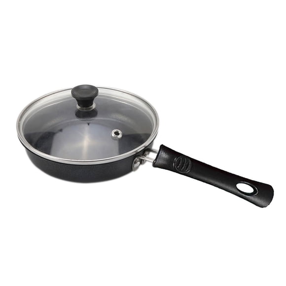 Baohd Induction Hob Egg Frying Pan Mini Nonstick Pan With Glass Lid Frying Pan For Induction Hob Small Pan