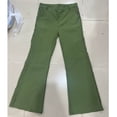 thumbnail image 3 of Mens Work Pants Men's Fashion Casual Flared Trousers Button Pocket Solid Color Pants Army Green S, 3 of 3