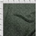 thumbnail image 2 of oneOone Cotton Poplin Fabric Geometric Maze & Rabbit Animal Sashiko Printed Fabric 1 Yard 42 Inch Wide, 2 of 4