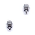 thumbnail image 2 of pitrice Scuba Diving Regulator Male 3/8-24 To Female 9/16-18 Adapter Rotatable Low Medium Fitting Plated Connector Swimming 2Set, 2 of 6