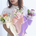 thumbnail image 3 of 5Pcs Flower Box Bowknot Design Exquisite Outlook 5 Colors Rose Flower Bouquet Paperboard for Wedding, 3 of 8