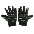 thumbnail image 3 of jinwen Gants de Course Imperméables Protection Chaude Thermique Hiver Moto Vert m, 3 of 9