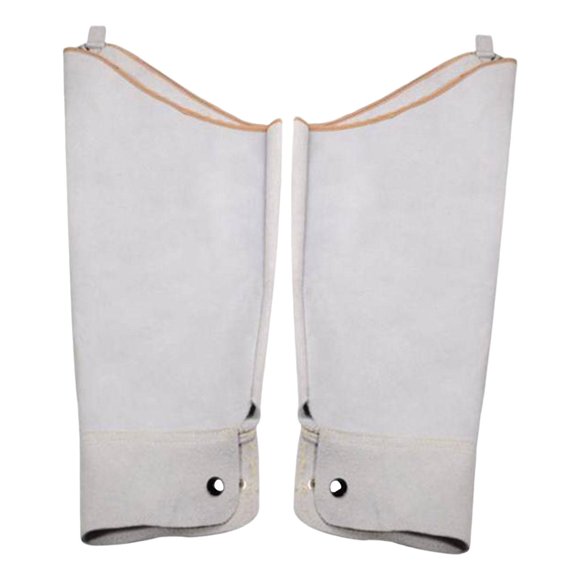 Tachiuwa Welding Sleeves Arms Artificial Leather Men white