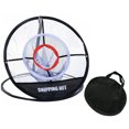 thumbnail image 1 of Golf Swing Trainer Chipping Net Golf Training Aids Indoor Outdoor Foldable Chipping Pitching Cages Hitting Mat Packaging no text, 1 of 6