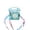 C, variant on Glass&Bottle Retro Phone Shaped 400ML Water Bottle with Adjustable Shoulder Strap Leak Proof Design for Outdoor Travel and Sports featuring 3D Stickers