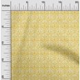 thumbnail image 1 of oneOone Cotton Flex Fabric Leaves|Swirl & Floral Block Print Fabric BTY 40 Inch Wide, 1 of 4