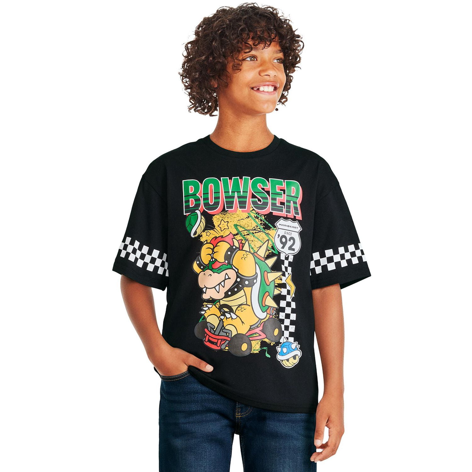 Mario Kart Boys' Bowser T-Shirt