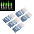 thumbnail image 4 of Luminous Lure String Hooks,  Glow in Water Luminous Feather Fishing Bait Rigs  For Saltwater 3, 4 of 8