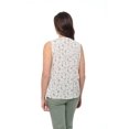 thumbnail image 3 of JAX Women's Printed Sleeveless Textured Top, 3 of 5