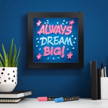 Merkury Innovations LED Message Board, Black 1-pack