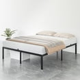 thumbnail image 1 of Eastvita 14-Inch Queen Bed Frame Metal Platform Bed with Under-Bed Storage/Sturdy Structure/Easy Assembly/Noise-Free/No Box Spring Needed (Black), 1 of 7