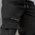 thumbnail image 3 of Ceisia Men's Relaxed Straight Cotton Gift Cargo Multi-pocket Pants Soft Abrasion-resistant 3D Pockets Multi-Color, 3 of 5