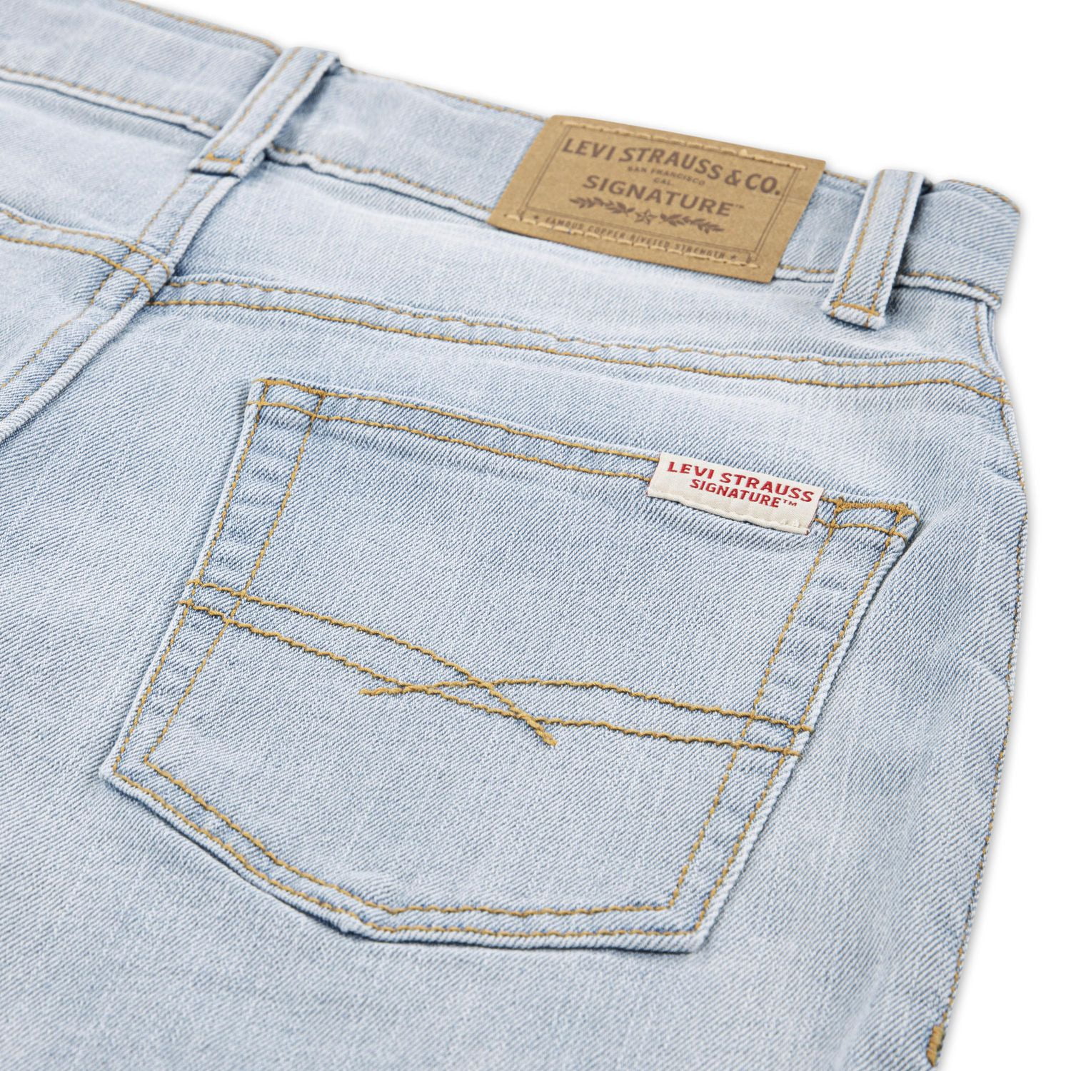 Jean taille mi-haute coupe droite Levi Strauss Signature pour garçon