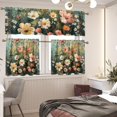 thumbnail image 5 of Wild Flowers Kitchen Curtains Set, Kitchen Curtains and Valances Set European Style Window Valance Set European Style Curtains for Cafe European Style Curtains for Dining Room, 5 of 5