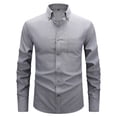 thumbnail image 3 of Ceisia Chemise-Veste pour Homme Décontractée Mode en Denim à Revers Boutonnée Cadeau à Manches Longues avec Poche, 3 of 6