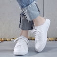 thumbnail image 2 of Kcodviy Chaussures en Toile pour Femmes Chaussures Décontractées Montantes Chaussures Plates de Tennis Décontractées pour Femmes Chaussures en Toile Colorées, 2 of 6