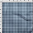 thumbnail image 3 of oneOone Georgette Viscose Medium Blue Fabric Check Check Sewing Craft Projects Fabric Prints By Meter 42 Inch Wide, 3 of 4