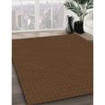 thumbnail image 3 of Ahgly Company Machine Washable Indoor Rectangle Transitional Saddle Brown Area Rugs, 5' x 7', 3 of 7