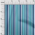 thumbnail image 1 of oneOone Tissu Jersey Viscose Multicolore Rayé Décor Tissu Imprimé BTY 60 Pouces de Large, 1 of 4