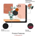 thumbnail image 4 of Eucalyptus Branch Boho Mouse Mat Abstract Tropical Minimalist Art NonSlip Rubber Base for Women & Girls Best Gift Idea for Computer Office 9.5x7.9 Inch, 4 of 6