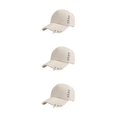 thumbnail image 3 of fastboy Breathable Fabric Sweat-absorbing Cap With Rings For Comfortable Fit All Day Shows Ring Baseball Cap Hat Classic Khaki 3Set, 3 of 6