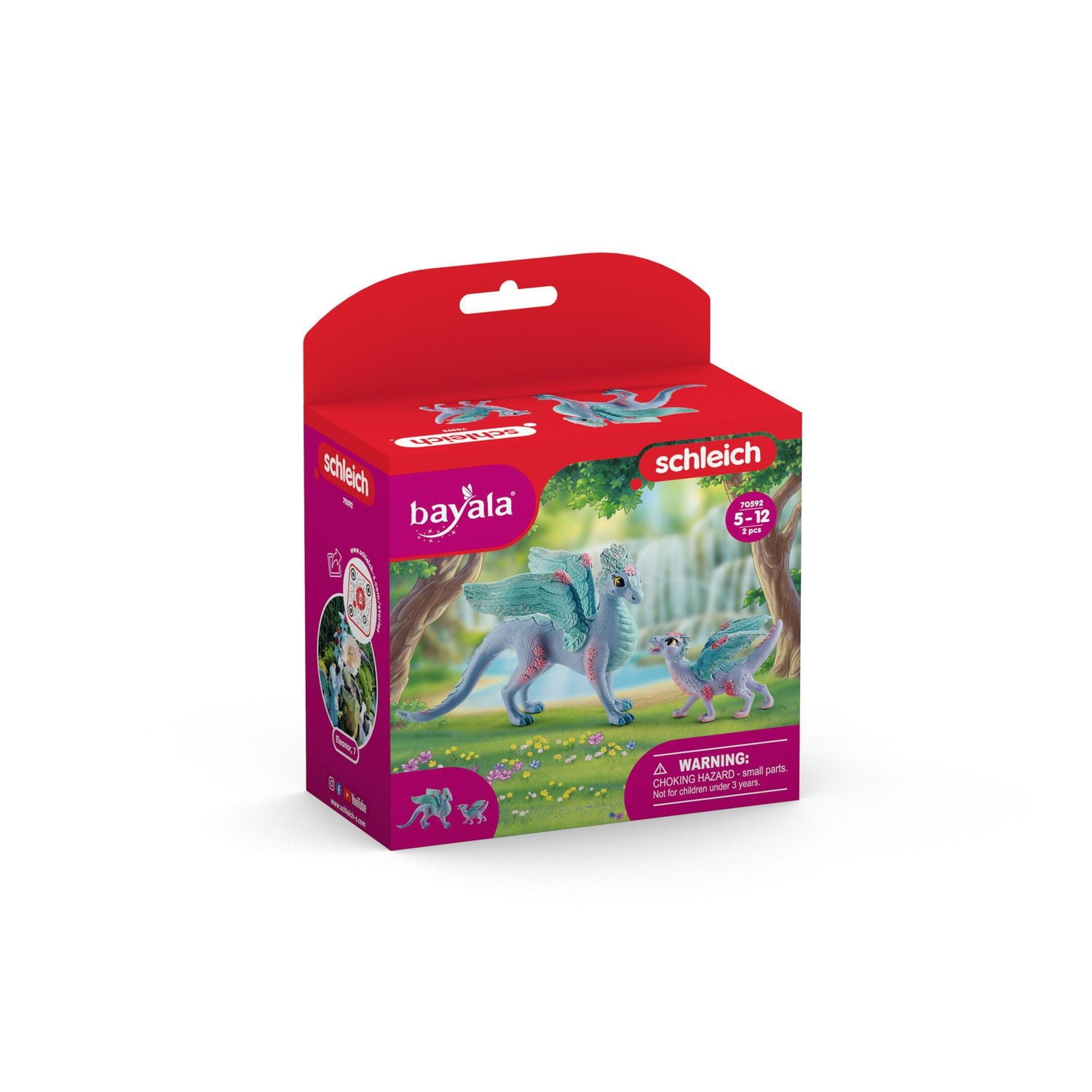 Schleich Dragon Mom & Baby Playset