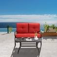 thumbnail image 3 of Patiojoy Ensemble de Causeuse et Table Mobilier Extérieur Jardin, 3 of 8