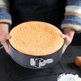 thumbnail image 4 of 6 Inch Non-Stick Cake Pan 6 Inch Non-Stick Cake Pan Quick-Release Carbon Steel Chiffon Cake Mold Removable Bottom Round Baking Mould, 4 of 9