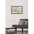 thumbnail image 3 of Map - Canada Wall Poster, 22.375" x 34" Framed, 3 of 4