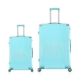 thumbnail image 1 of WINGOMART 2-Piece Luggage Set Lightweight Durable PC+ABS Hardside Luggage, Double Spinner Wheels, TSA Lock - 20in & 28in, 1 of 8