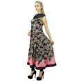 thumbnail image 3 of Phagun Kurta Anarkali Noire de Designer pour Femmes Style Floral Kurti Robe Indienne-24, 3 of 8