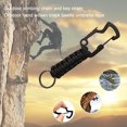 thumbnail image 2 of MesaSe Key Chain Ring Portable Anti-oxidation High Strength Anti-aging Braided Multifunctional Stainless Steel Good Toughness Keychain Carabiner Outdoor Accessories, 2 of 10