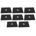thumbnail image 2 of Copywriting Keywords Gas Stove Pad, Using Food-grade Materials No Chemical Odor Gas Stove Protector Safe And Durable For Family For Studio For Hotel For Home Black 8Pcs, 2 of 8