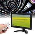 thumbnail image 1 of DVR  Screen, 9in TFT LCD Computer  with Multi Input Interface Speaker HD Color Gaming Display Screen for DVR, 1 of 7