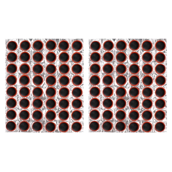 KAKOWELY bicycle tool kit 2pcs Portable Bicycle Inner Tube Patch Round Rubber Patches for Mountain Bike Tire Repair, Heavy Duty Bike Accessories for Tire Fix