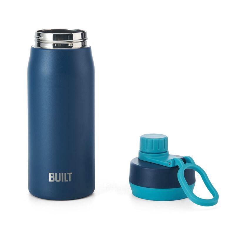 Bouteille Chug Aqua Built NY Cascade de 16 oz - Bleu
