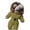 Green-2, variant on 2025 Toddler Kids Baby Boys Two Piece Snow Suit for Boys Girls Padded Snowsuit Winter Ski Suits Girls Clothes Hooded Bear Ears Snow Gear Kids Jacket Coat Outerwear