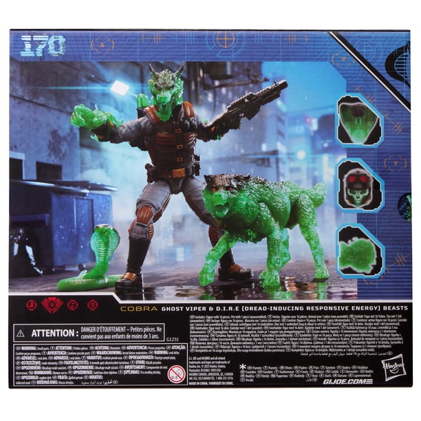 G.I. Joe Classified Series #170, Ghost Viper & D.I.R.E. Beasts