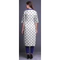 thumbnail image 4 of Bimba Robe Kurti Longue Indienne Imprimée, Tunique Droite, Robes pour Femmes, 4 of 5