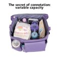 thumbnail image 4 of Baby Stroller Organizer Stroller Organizer, Stroller Accessory Bag, Multiple Zippered Pockets for Bottles, Diapers, Phone, Toys, Baby Products, Fits All Strollers, Easy to Install, 4 of 9