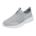 thumbnail image 1 of Kcodviy Summer Men Breathable Mesh Sneaker Rack for Men Shallow Lace Up Casual Men's athletic Sneaker Shoes Sneaker Shoes Men Air 1 Low Sneaker Case for Men, 1 of 9