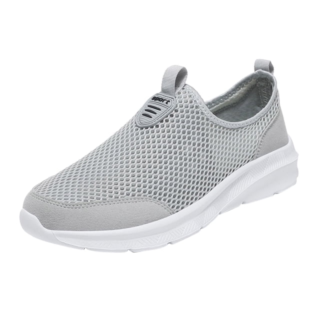 Kcodviy Summer Men Breathable Mesh Sneaker Rack for Men Shallow Lace Up Casual Men's athletic Sneaker Shoes Sneaker Shoes Men Air 1 Low Sneaker Case for Men
