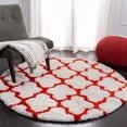 thumbnail image 1 of Safavieh Barcelona Anabelle Geometric Shag Area Rug, 1 of 3